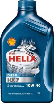 Олива моторна Helix HX7 Diesel 10W-40 1 л SHELL 550040427 (фото 1)