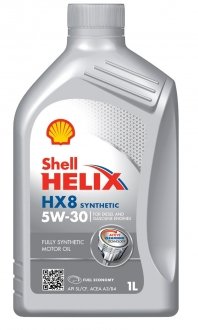 Олива моторна Helix HX8 ECT 5W-30, 1 л SHELL 550048140 (фото 1)