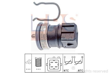 Датчик температуры охлаждающей жидкости EPS 1.830.251