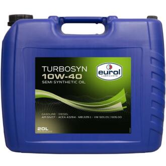 Моторна олива Turbosyn 10W-40 напівсинтетична 20 л EUROL 100094