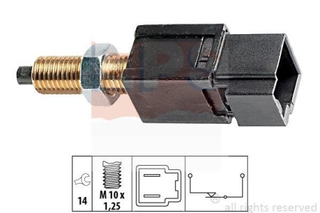 Выключатель стоп-сигнала EPS 1.810.052