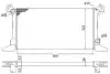Радиатор охлаждения FORD TRANSIT (кор.код. BMQ513) MagnetiMarelli MAGNETI MARELLI 350213513003 (фото 1)