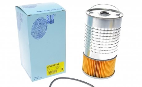 Фільтр масляний MB 124/190 84-98/C (202)/E(210) 93-03/G(460-463) 89-12/S(140) 2.0-3.5 D 91-99 BLUE PRINT ADG02101 (фото 1)