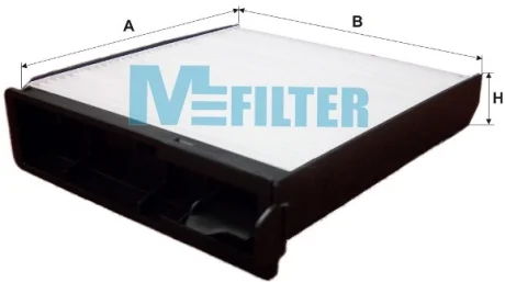 Фильтр салона NISSAN Micra, Note, Renault Clio II, III, Twingo II (M-Filter) M-Filter MFILTER K978