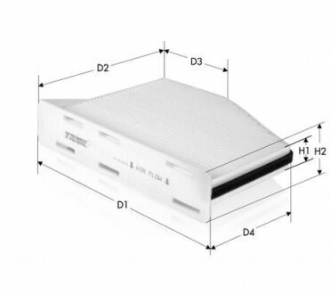 Фільтр салону TECNECO CK9922