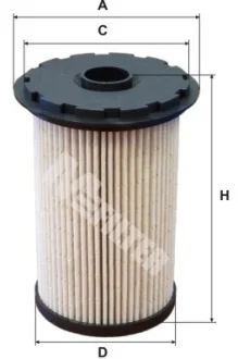 Фільтр паливний (змінний елемент) M-FILTER MFILTER DE3131