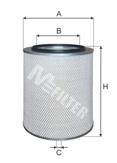 Фільтр повітряний RENAULT TRUCKS (RVI) CBH-Serie, G-Serie (M-Filter) M-Filter MFILTER A599