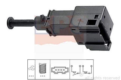 Выключатель стоп-сигнала EPS 1.810.151