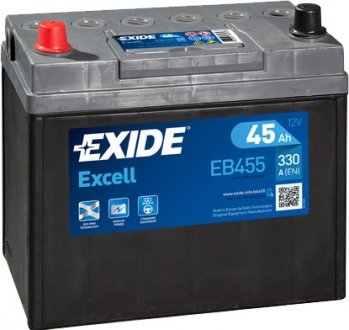 Акумулятор 6 CT-45-L Excell EXIDE EB455