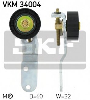 Натяжной ролик, поликлиновой ремень SKF VKM 34004