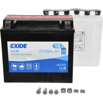 Акумулятор 6 CT-18-R AGM EXIDE ETX20HL-BS