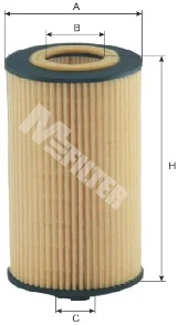 Фильтр масляный (смен.элем.) MB ATEGO, VARIO (TRUCK) (M-filter) M-Filter MFILTER TE627