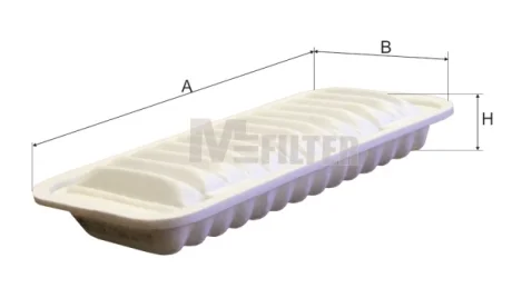 Фільтр повітряний M-FILTER MFILTER K7044