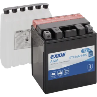 Акумулятор 6 CT-12-L AGM EXIDE ETX14AH-BS