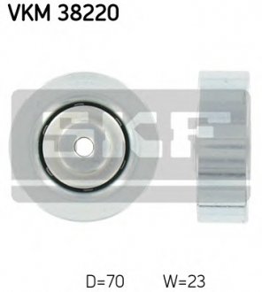 Натяжной ролик, поликлиновой ремень SKF VKM 38220 (фото 1)