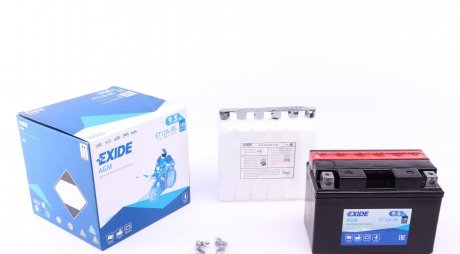 Акумулятор 9,5Ah-12v AGM (150х87х105) L, EN130 EXIDE ET12A-BS