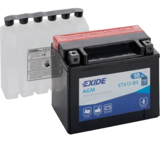 Акумулятор 6 CT-10-L AGM EXIDE ETX12-BS