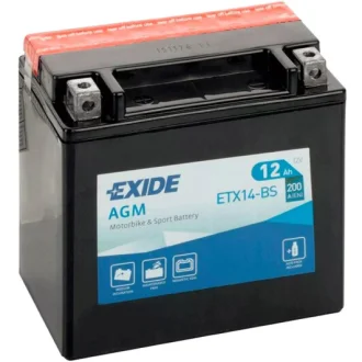 Акумулятор 6 CT-12-L AGM EXIDE ETX14-BS
