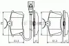 Тормозные колодки дисковые SEAT/VW Ibiza/Polo &#039;R&#039;1.2-1.9TDI&gt;&gt;07 PR2 BOSCH 0986495239 (фото 1)
