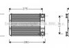 Радіатор обігрівача MERCEDES C-CLASS W 203 (00-) COOLING AVA MSA6312 (фото 1)