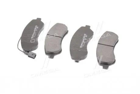 Колодка гальм. FIAT DUCATO, CITROEN JUMPER передн. (Intelli) Intelli DAFMI D397E
