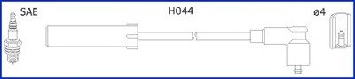Провода зажигания Renault Clio II 1.4/1.6 98-05/Kangoo II 1.6 08- (к-кт) (HÜCO) HITACHI HITACHI-HUCO 134516