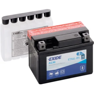 Акумулятор 6 CT-3-R AGM EXIDE ETX4L-BS