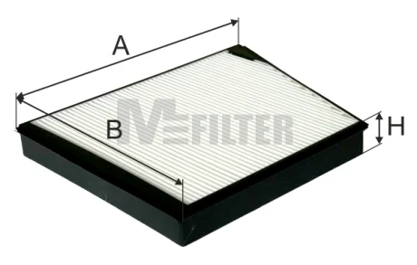 Фильтр салона MERCEDES-BENZ E-Klasse (W/S211) (M-Filter) M-Filter MFILTER K9027
