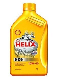 Моторна олива Helix HX6 10W-40 напівсинтетична 1 л SHELL 550039790