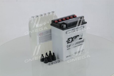 Аккумулятор 14Ah-12v (134х89х166) R, EN145 EXIDE EB14L-B2