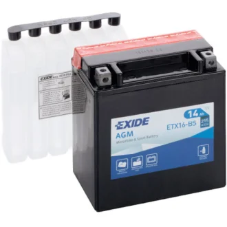 Акумулятор 6 CT-14-L AGM EXIDE ETX16-BS