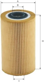 Фильтр масляный OPEL OMEGA, BMW 325td 525td (M-filter) M-Filter MFILTER TE635