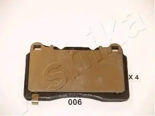 Комплект тормозных колодок, дисковый тормоз ASHIKA 51-00-006