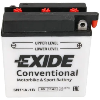 Акумулятор 6 CT-11-R Conventional EXIDE 6N11A-1B
