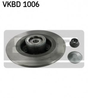 Гальмівний диск з підшипником SKF VKBD 1006