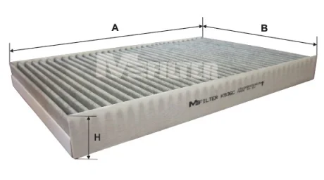 Фільтр салону вугільний M-FILTER MFILTER K936C