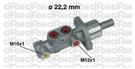PEUGEOT Главный тормозной цилиндр 206 1.1I 99- 22.20 CIFAM 202-297