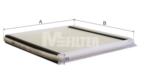 Фильтр салона CITROEN Xantia / Berlingo (M-filter) M-Filter MFILTER K911