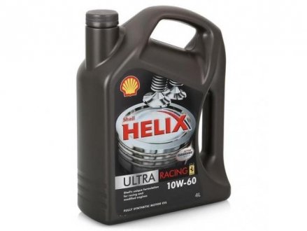 Олива моторна Helix Ultra Racing 10W-60 4 л SHELL 550040622 (фото 1)