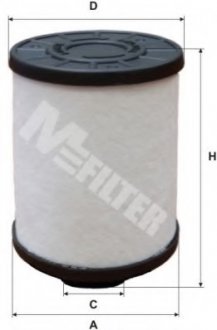 Фільтр паливний (змінний елемент) M-FILTER MFILTER DE3118