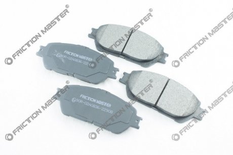 Колодки гальмівні дискові Brake Pads Premium FRICTION MASTER MKD906 (фото 1)