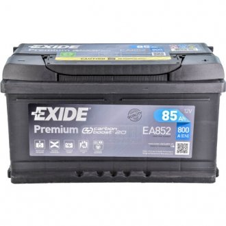 Акумулятор 6 CT-85-R Premium EXIDE EA852 (фото 1)