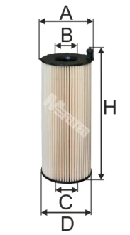 Фільтр оливний (фільтр-патрон) M-FILTER MFILTER TE4010