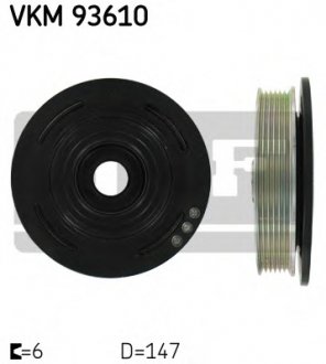 Ременный шкив, коленчатый вал SKF VKM 93610 (фото 1)