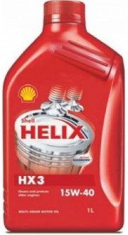 Олія моторна Helix HX3 15W-40 (1 л) SHELL 550039969 (фото 1)