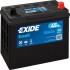 Акумулятор 6 CT-45-R Excell EXIDE EB454 (фото 3)