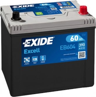 Акумулятор 6 CT-60-R Excell EXIDE EB604