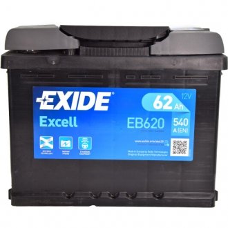 Акумулятор 6 CT-62-R Excell EXIDE EB620