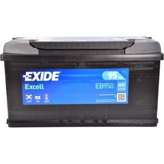 Акумулятор 6 CT-95-R Excell EXIDE EB950 (фото 1)