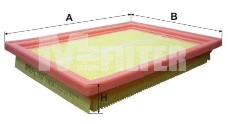 Фільтр повітряний M-FILTER MFILTER K450